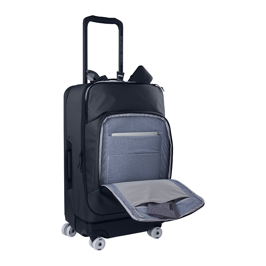 EVOC, 4-Wheel Trolley 100, 100L, Carbon Grey/Black