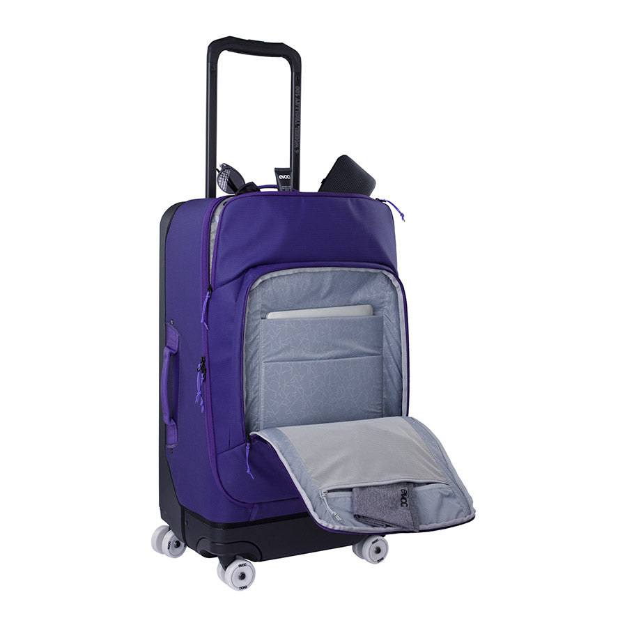 EVOC, 4-Wheel Trolley 100, 100L, Violet/Black