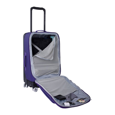 EVOC, 4-Wheel Trolley 100, 100L, Violet/Black